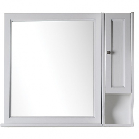 Зеркало со шкафчиком ASB-Woodline Гранда 11481+11485 фото