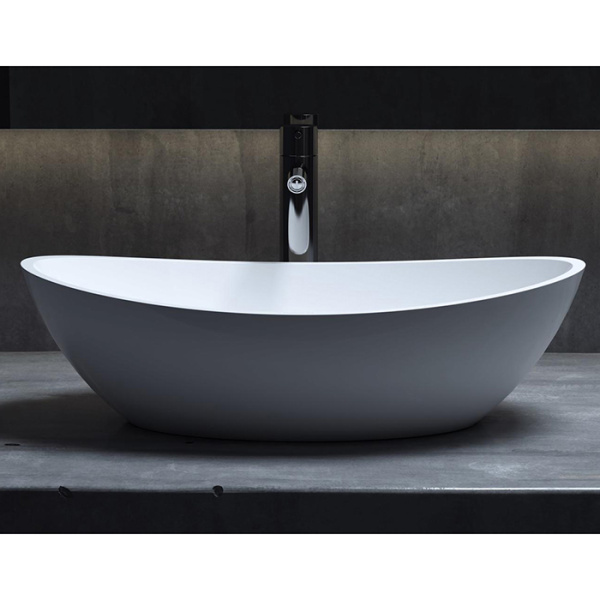 Накладная раковина Salini Callista 1101203SM 56x34 белая матовая фото