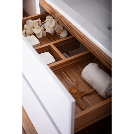 Тумба с раковиной Бриклаер Мальта 85 см фото