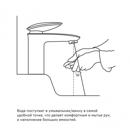 Смеситель для раковины Iddis Stone STOSB00i01 фото