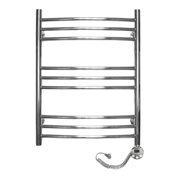 Полотенцесушитель электрический Domoterm Калипсо П9 (500х700) (хром) правый фото