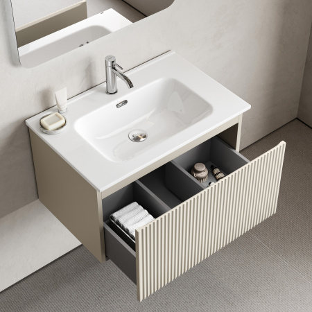 Тумба под раковину Sancos Snob R 1.0 SNR1.070CE Beige Soft фото