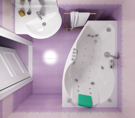 Акриловая ванна Triton Лайма 160х95 L фото