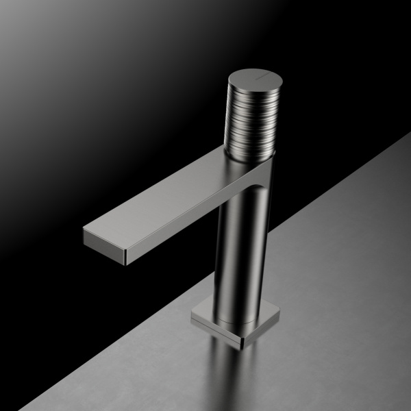 Смеситель для раковины Vincea Domus VBF-5DM01GM вороненая сталь фото