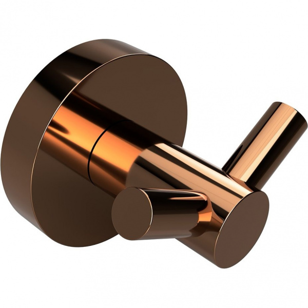 Крючок для ванной двойной Bemeta Coral 158106032 coffee gold фото