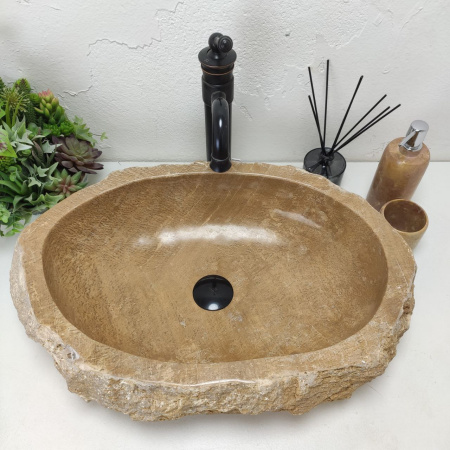 Накладная раковина из оникса Erozy Sunset EO-01444 (60*41*15) фото