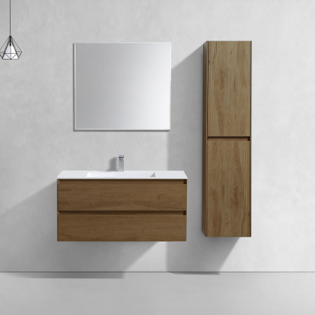 Тумба под раковину Vincea Luka VMC-2L100TO T.Oak 100 см фото