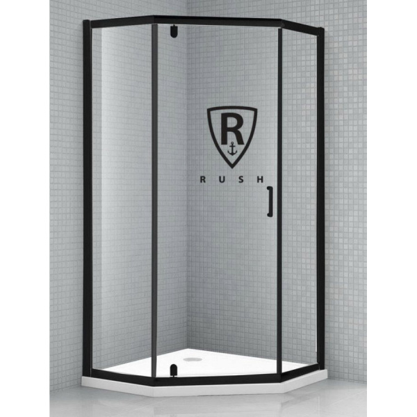 Душевой уголок Rush Palm PI-A19090black 90х90 фото
