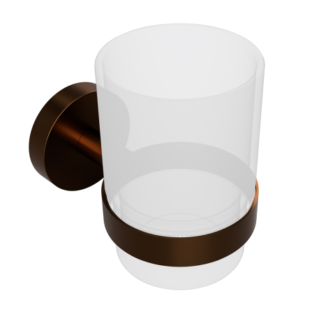 Стакан для зубных щеток Bemeta Amber 155110012 медное золото фото