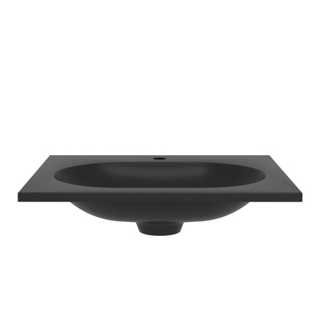 Раковина Vincea VCB-4H600A 60x48 антрацит фото