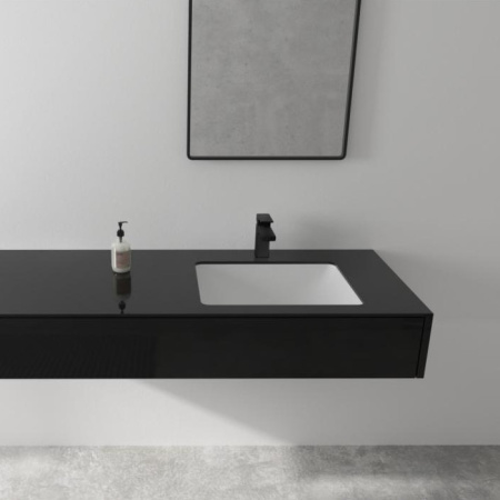 Смеситель для раковины Hansgrohe Vernis Shape 71569670 черный матовый фото