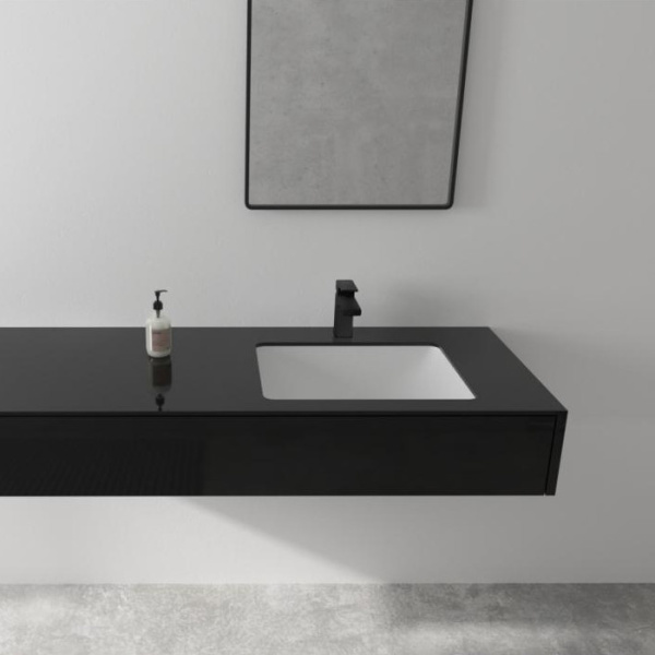 Смеситель для раковины Hansgrohe Vernis Shape 71569670 черный матовый фото