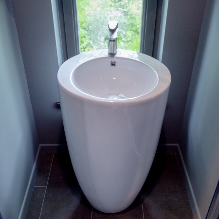 Напольная раковина Melana MLN-B133 50x50 фото