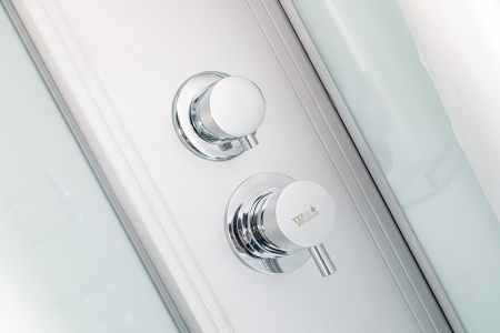 Душевая кабина Weltwasser WW500 Halle HALLE 1002 100x100 с крышей фото