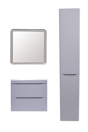 Тумба под раковину Style Line Бергамо мини 60 СС-00002317 серая фото