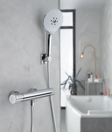 Термостатический смеситель для душа Jacob Delafon Rivoli E24324-CP фото