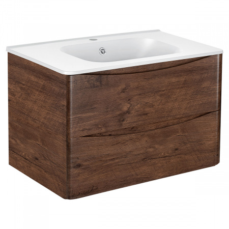 Тумба под раковину Vincea Paola VMC-2P800RW 80 см R.Wood фото