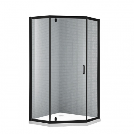 Душевой уголок Rush Palm PI-A19090black 90х90 фото