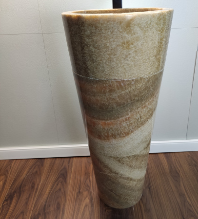 Раковина напольная из оникса Sunset ON-01348 (40*40*90) фото