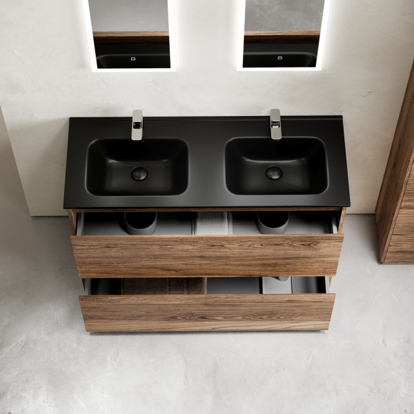 Тумба под раковину Sancos Libra Floor LB120-2ECH дуб чарльстон фото
