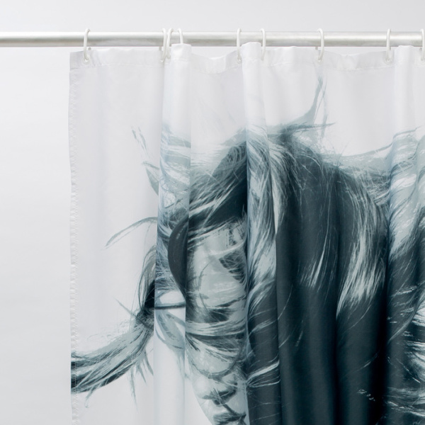 Текстильная шторка для ванной комнаты 200*180 Iddis Basic B27P218i11 фото