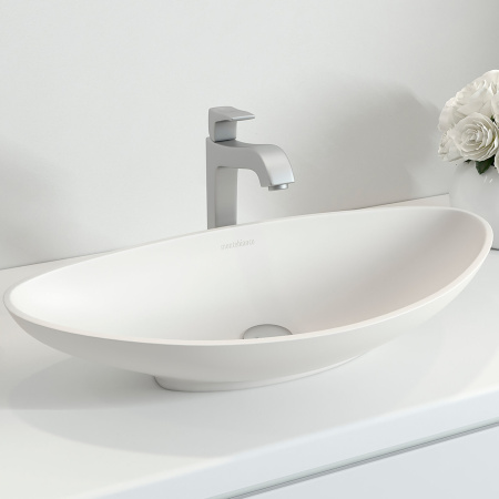 Накладная раковина Montebianco Migliore Gondola 13042 69,1х32,5 матовая фото