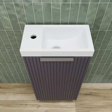 Тумба напольная Style Line Соло ЛС-00002427 графит нубук фото