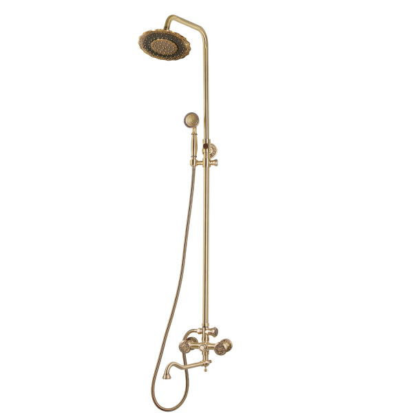 Душевая система (стойка) Bronze de Luxe Royal 10121DDF фото