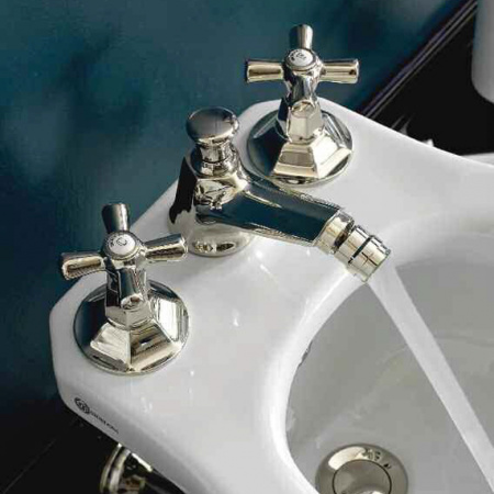 Смеситель для биде двухвентильный Sbordoni Deco DE146CR фото