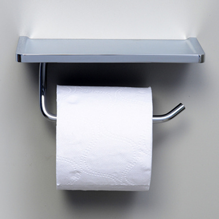 Держатель для туалетной бумаги с полочкой для телефона WasserKRAFT K-1325 фото