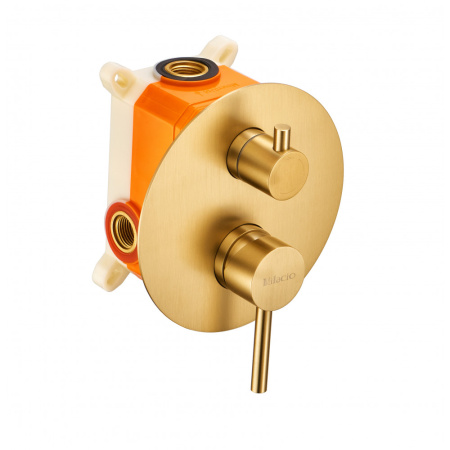 Душевая система скрытого монтажа Milacio Ultra MCU.150.GD брашированное золото фото