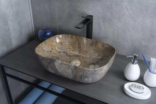 Накладная раковина GID Mnc333T 46x32 фото