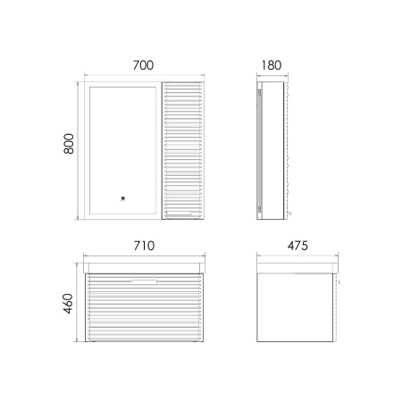 Тумба с раковиной Comfortу Танжер 00-00019565CF белая матовая фото