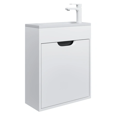 Тумба под раковину Uperwood Modul 50 2930205359 белая/черная фото