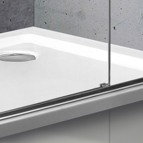 Душевой уголок Vincea Slim VSS-2SL8010CLB-R 100x80 фото