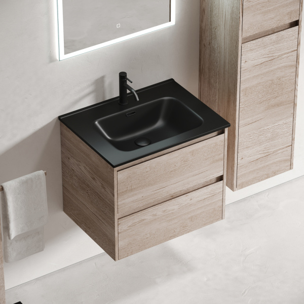 Тумба под раковину Sancos Libra LB60EG дуб галифакс натуральный фото