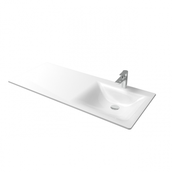 Раковина под стиральную машину Aqwella Форма 115 FOR.11.04.D-R фото