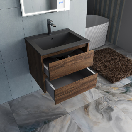 Тумба под раковину Vincea Gio VMC-2G600CO C.Oak 60 см фото