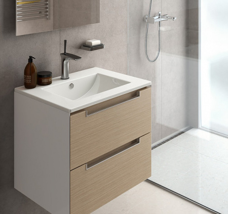Мебельная раковина Sanita luxe Quadro 60 QDR60SLWB01 фото