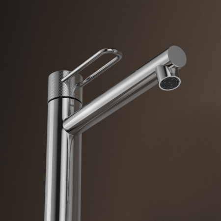 Высокий смеситель для раковины Iddis Duna DUNSB01i01 хром фото