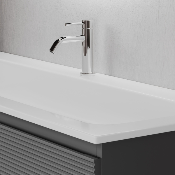 Тумба под раковину Sancos Folk FL120GS Grey soft фото