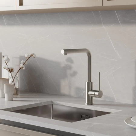 Смеситель для кухни Iddis Rule RULSTL0i05 сталь фото