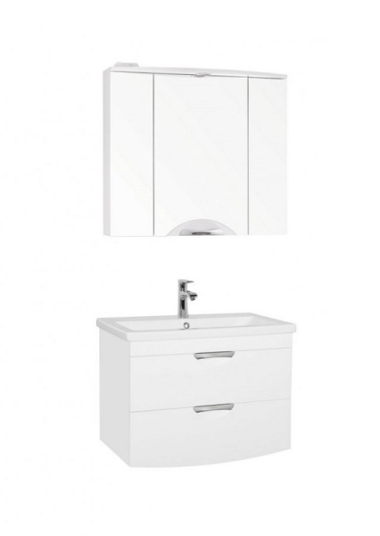 Тумба под раковину Style Line Жасмин-2 80 Люкс, Plus ЛС-000010037 фото