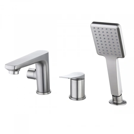 Смеситель на борт ванны Lemark Bronx LM3745GM фото