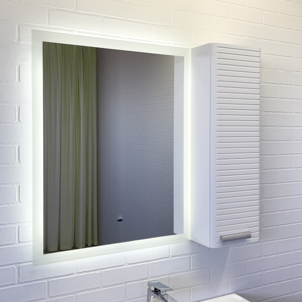 Зеркало с подсветкой, сенсорным выключателем Comforty Эдельвейс 65 00-00014153 фото