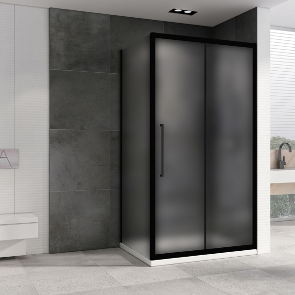 Душевой уголок ABBER Schwarzer Diamant AG30110BMH-S80BM 110x80 фото