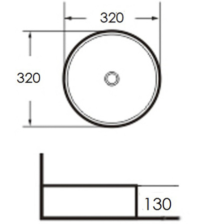 Раковина-чаша Grossman 32 GR-3021 Белая фото