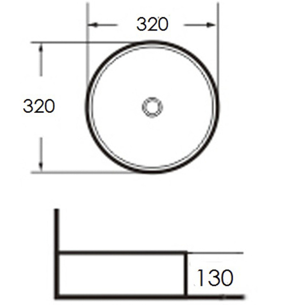 Раковина-чаша Grossman 32 GR-3021 Белая фото