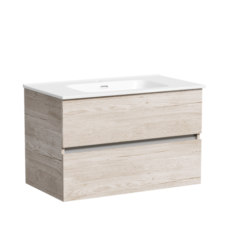 Тумба под раковину Sancos Urban UR80EG дуб галифакс натуральный фото