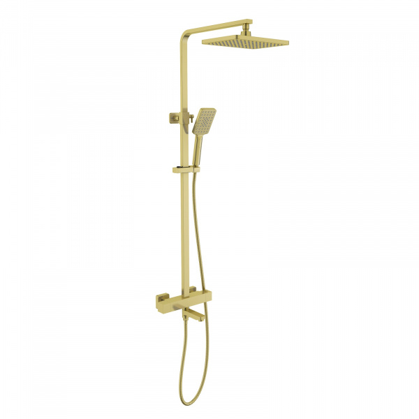 Душевая система (стойка) Timo Tetra-Thermo SX-0169/17 матовое золото фото